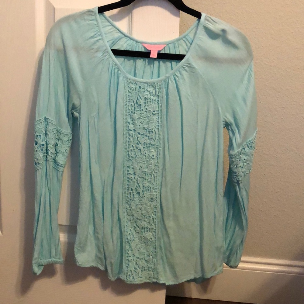 Lilly Pulitzer long sleeve blouse